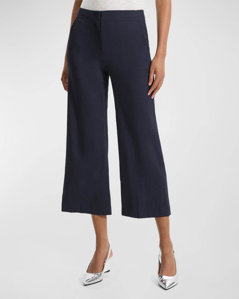 Terena Cropped Wide-Leg Pants